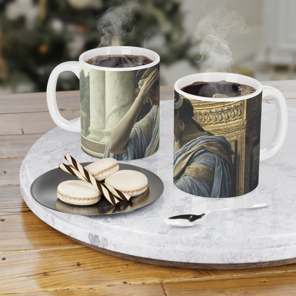 Ancient Beauty Ceramic Mug - 11oz/15oz/20oz - Classic Masterpiece Design
