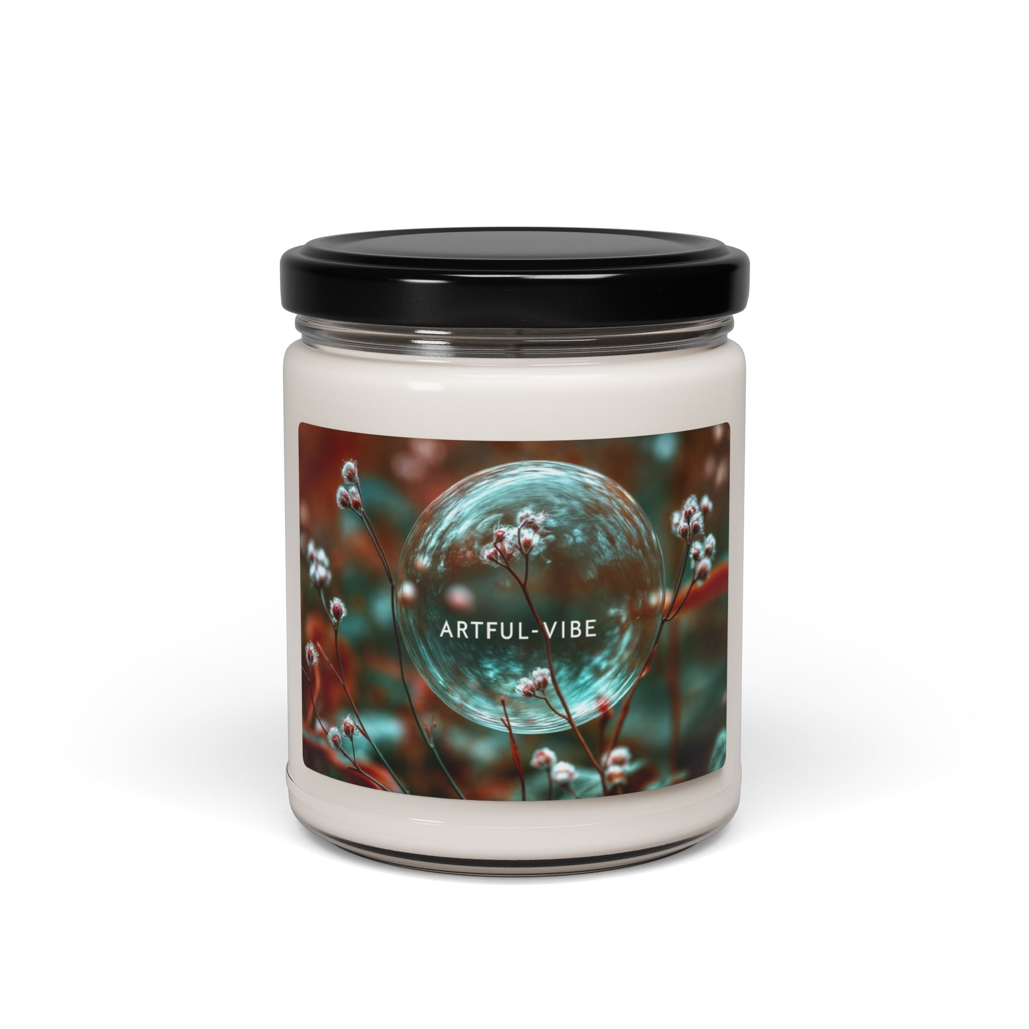Artful Vibe Scented Soy Candle - 9oz | Relaxing Aromatherapy for Home Decor
