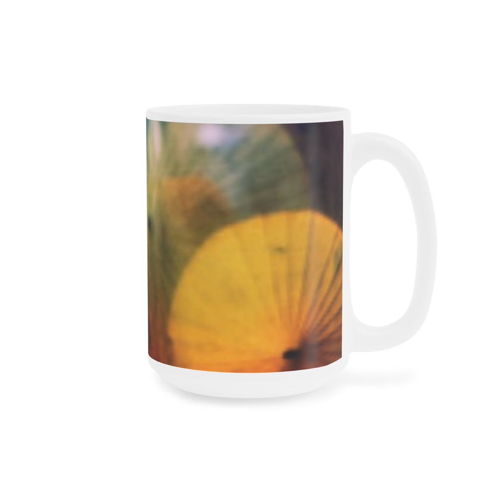 Colorful Abstract Ceramic Mug - Perfect for Coffee Lovers and Gift-Giving