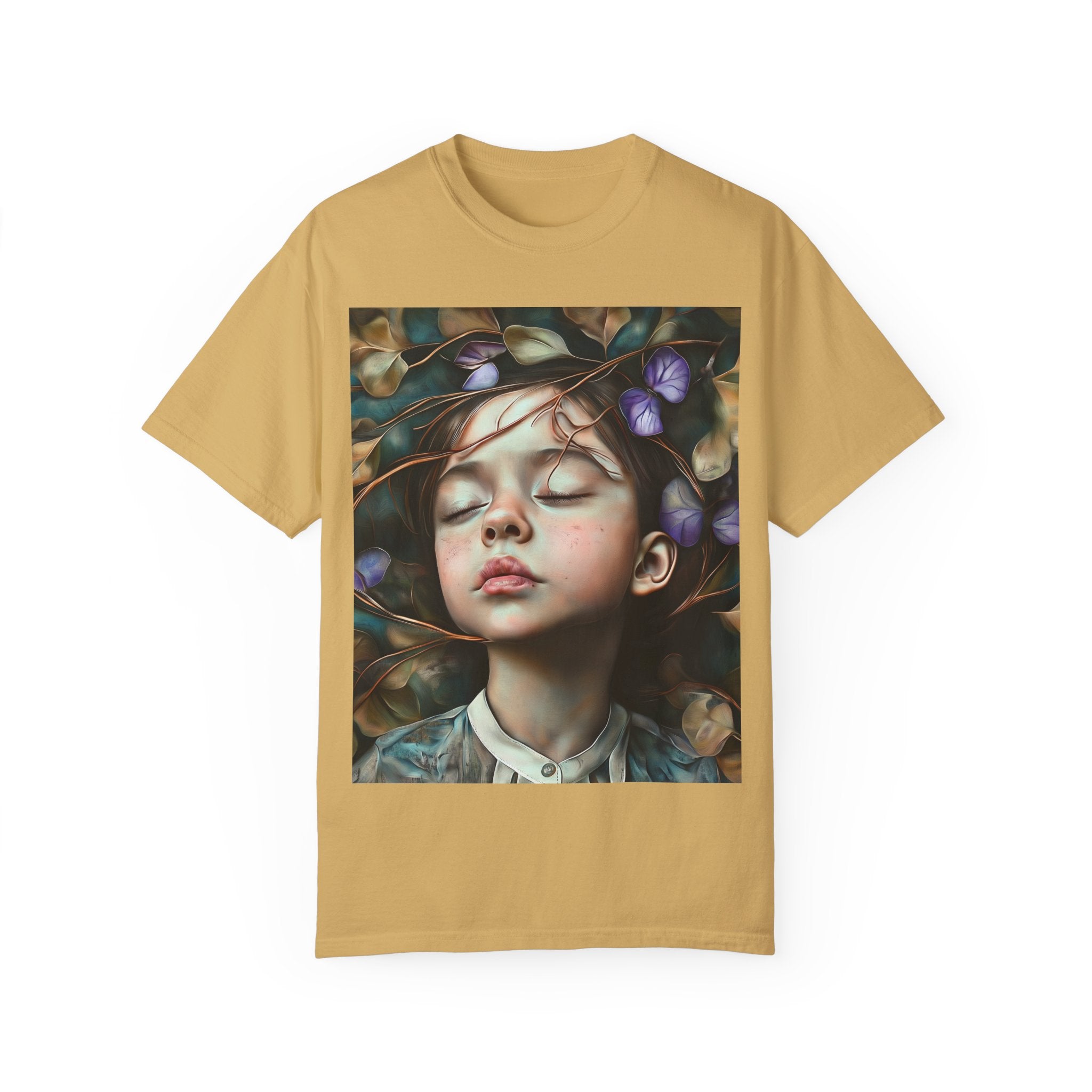 Morning Glory Dreams Unisex Garment-Dyed T-Shirt