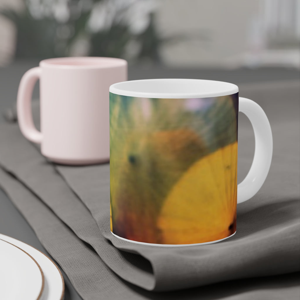 Colorful Abstract Ceramic Mug - Perfect for Coffee Lovers and Gift-Giving