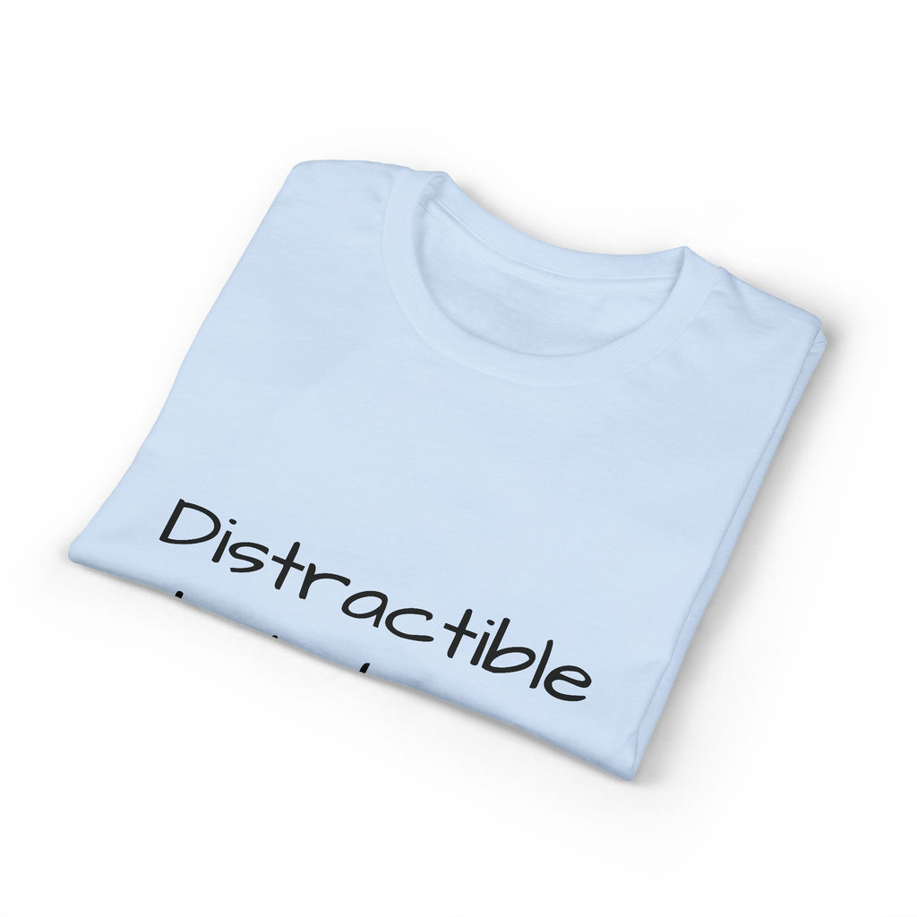 Distractible but Divine T-Shirt — Funny Christian Faith Graphic Tee