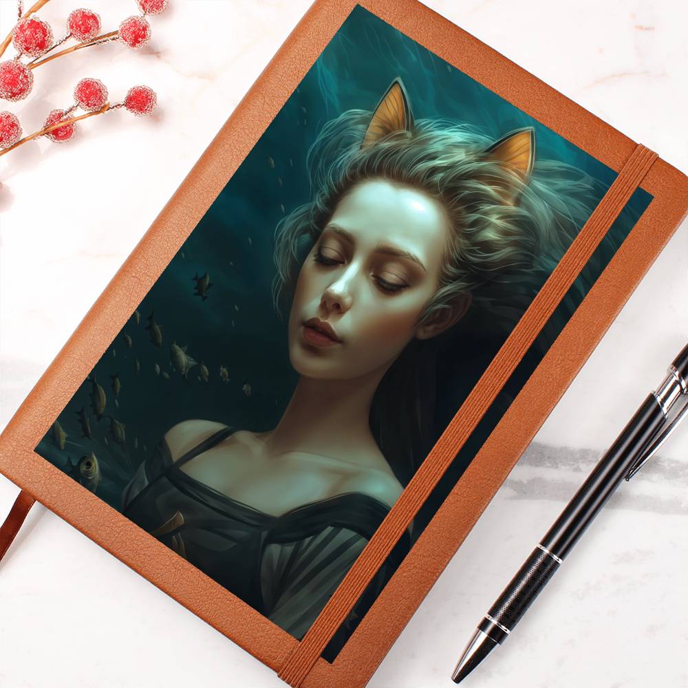 Whispers of the Deep Vegan Leather Journal