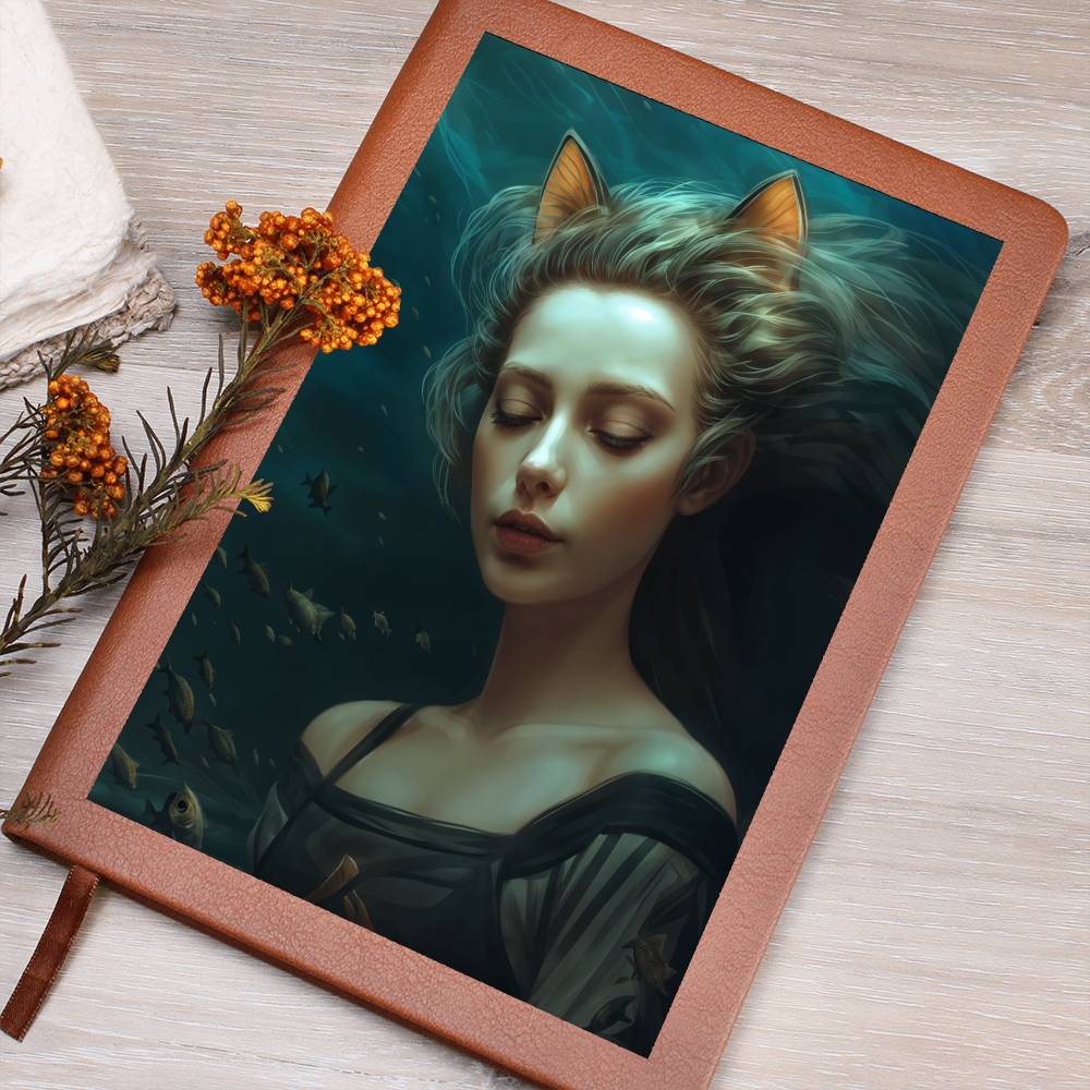Whispers of the Deep Vegan Leather Journal