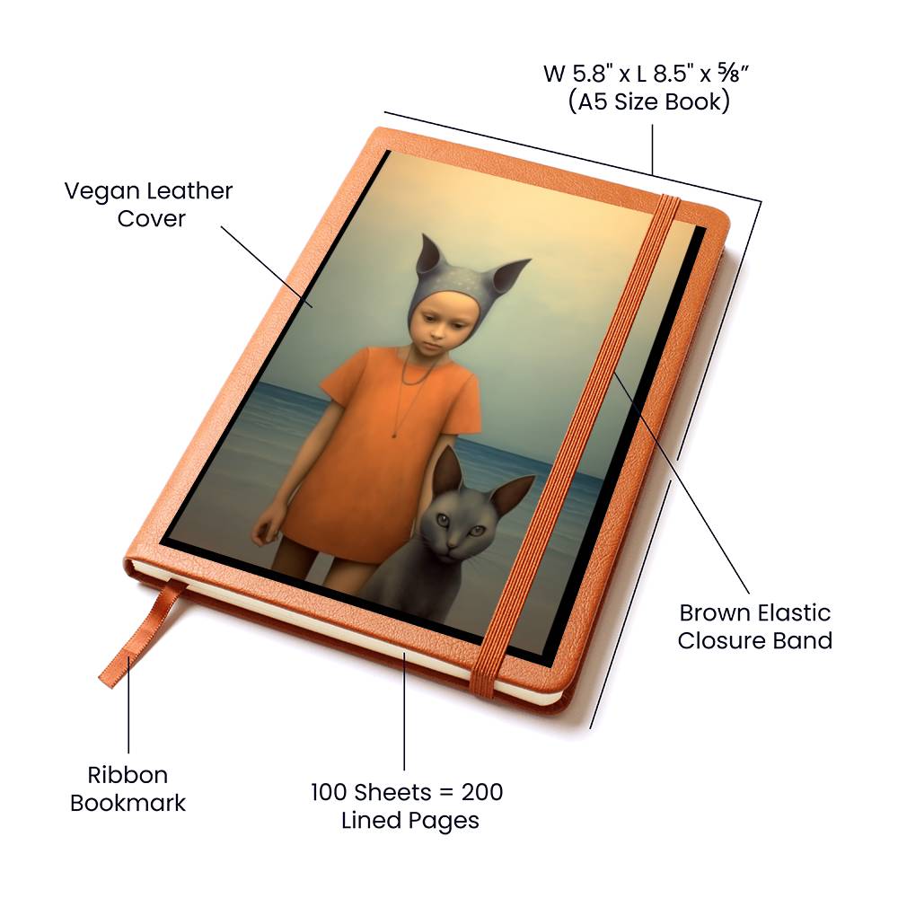 Whimsical Guardians: A Unique Journal with a Dreamlike Touch