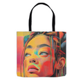 Beautiful Gaze Tote Bags